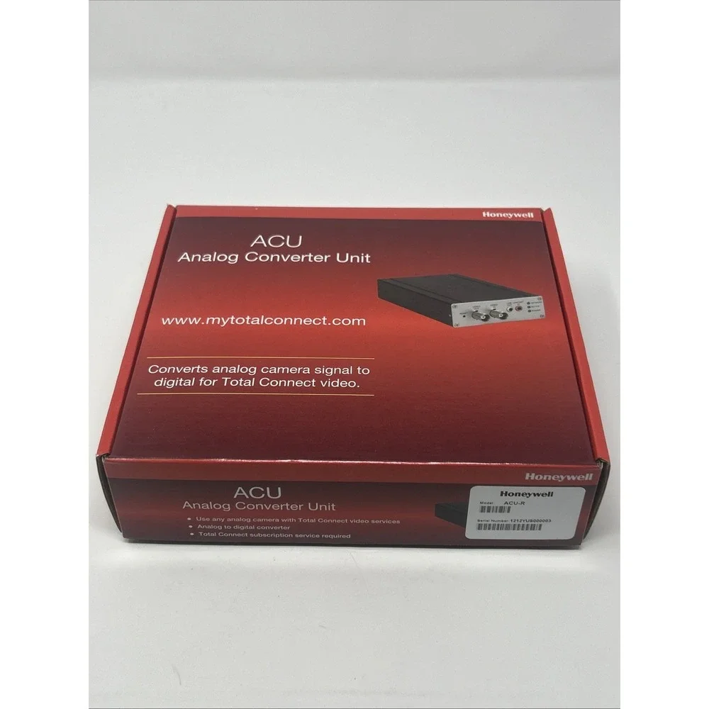 NEW Honeywell ACU Analog Converter Unit Coverts Analog Camera Signal To Digital